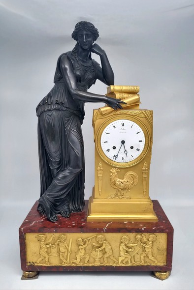 mantel clock "science"