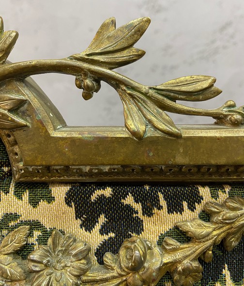 Antique Fireplace Screen