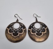 Vintage oriental earrings