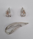 Vintage clip and brooch set, Sarah Coventry