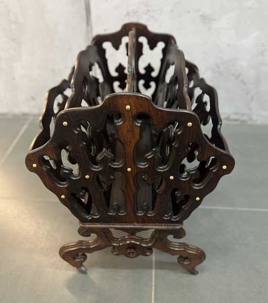 Antique stand for newspapers and magazines