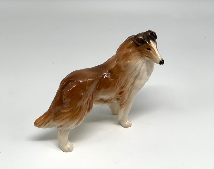 Antique figurine "Collie"