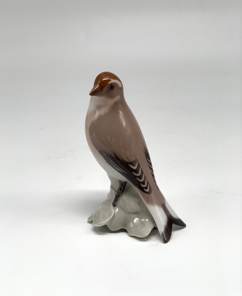 Антикварная статуэтка птицы Бинг и Грендаль