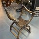 Antique curule chair "Satyr"