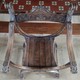 Antique curule chair "Satyr"