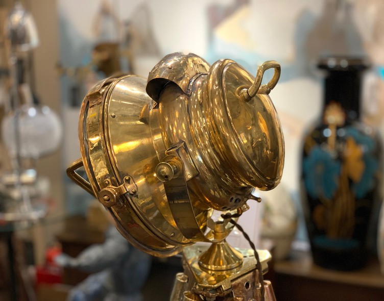 antique spotlight