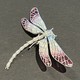 Brooch "Dragonfly"