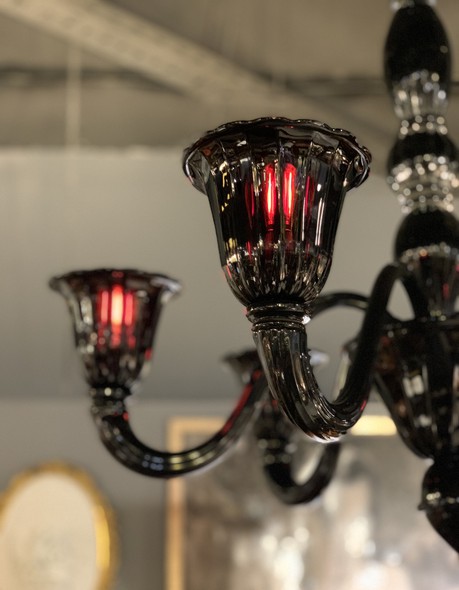 Murano glass chandelier