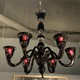 Murano glass chandelier