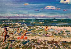 Painting «North Sea. Summer"