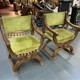 Antique curule chair