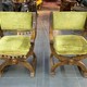 Antique curule chair