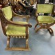 Antique curule chair