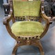 Antique curule chair