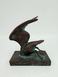 sculpture "pochard"