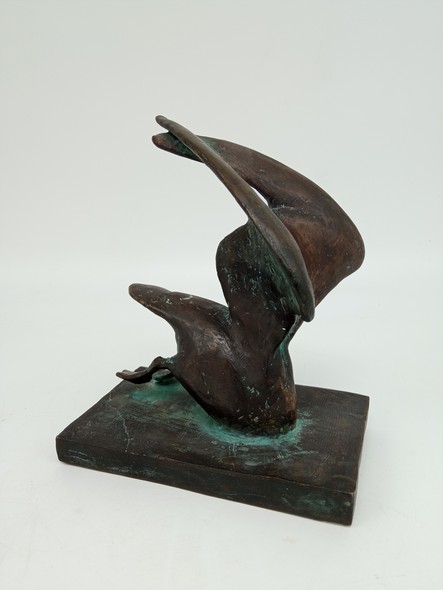sculpture "pochard"