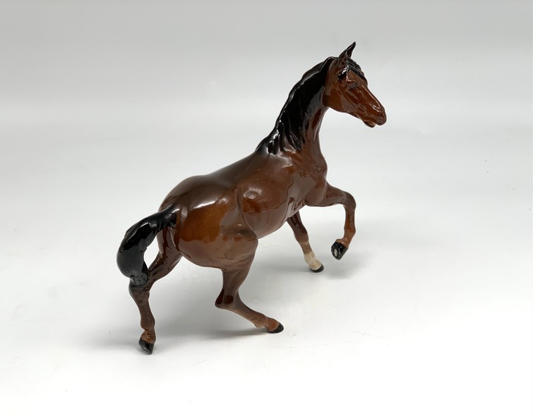 Антикварная статуэтка «Лошадь» Бесвик