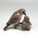 Антикварная статуэтка «Птица и птенец» Бинг и Грендаль