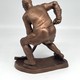 Vintage sculpture "Hockey Player"