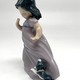 Vintage figurine "Girl with a dog" Lladro