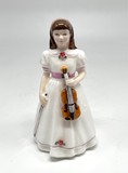 Винтажная статуэтка «Девушка со скрипкой» Royal Doulton