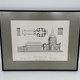 Antique engraving “Architectural elements. Cathedral"