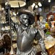 Antique sculpture "Musketeer"