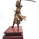 Sculpture "Samurai with katana"