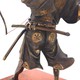 Antique sculpture "Samurai with a bow"