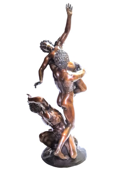 Antique sculptural composition "The Rape of the Sabine Women"