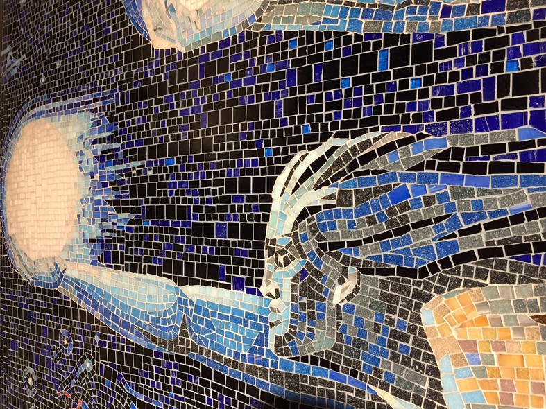 Mosaic "For you, humanity!"