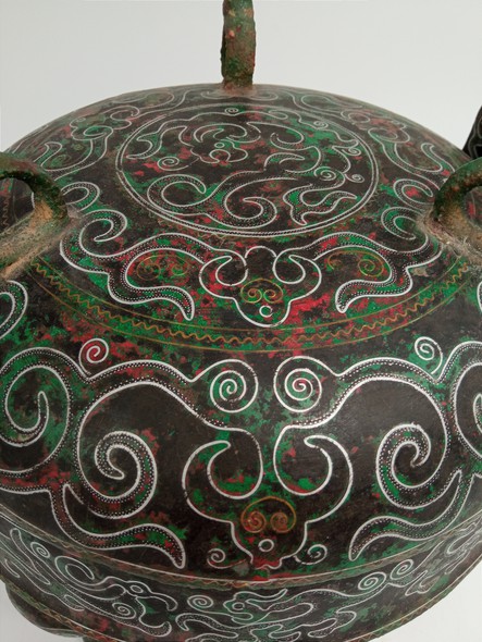 Винтажная тибетская ваза
