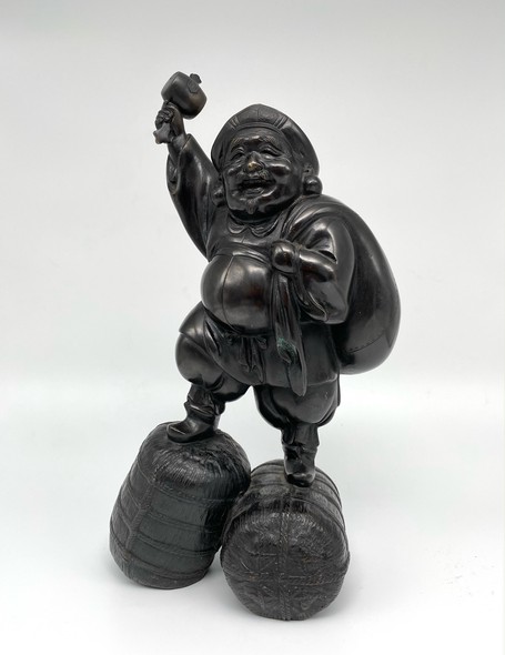 Antique sculpture "Daikoku"