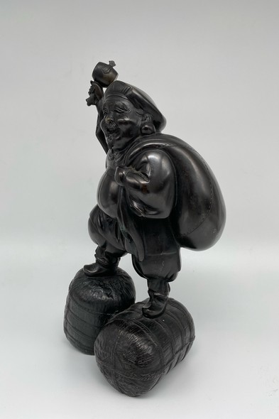 Antique sculpture "Daikoku"