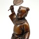 Антикварная скульптура «Мальчик с гумбаем»