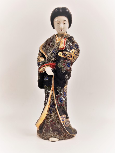 Antique sculpture "Geisha"