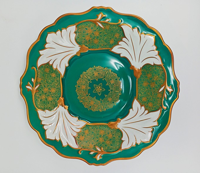 Antique paired plates of the GDR