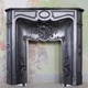 Antique cast iron fireplace Pompadour