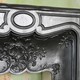 Antique cast iron fireplace Pompadour