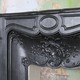 Antique cast iron fireplace Pompadour