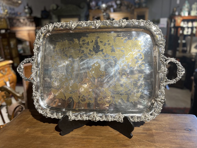 antique tray