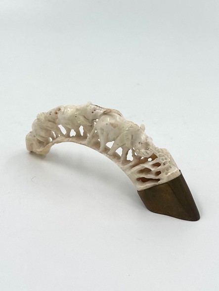 Antique bone horn
