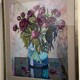Painting "Peonies in a blue jar"