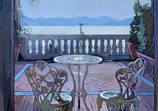 The painting "Stresa. View of Lake Maggiore»