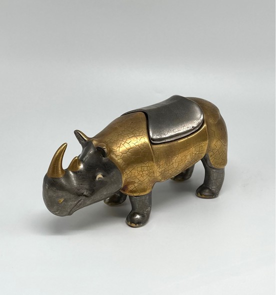 Винтажная шкатулка «Носорог»