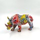 Винтажная скульптура «Носорог»