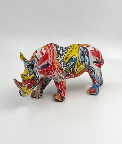 Vintage sculpture "Rhino"