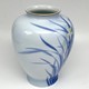 Vintage vase "Irises" Fukagawa