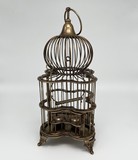 Antique bird cage
