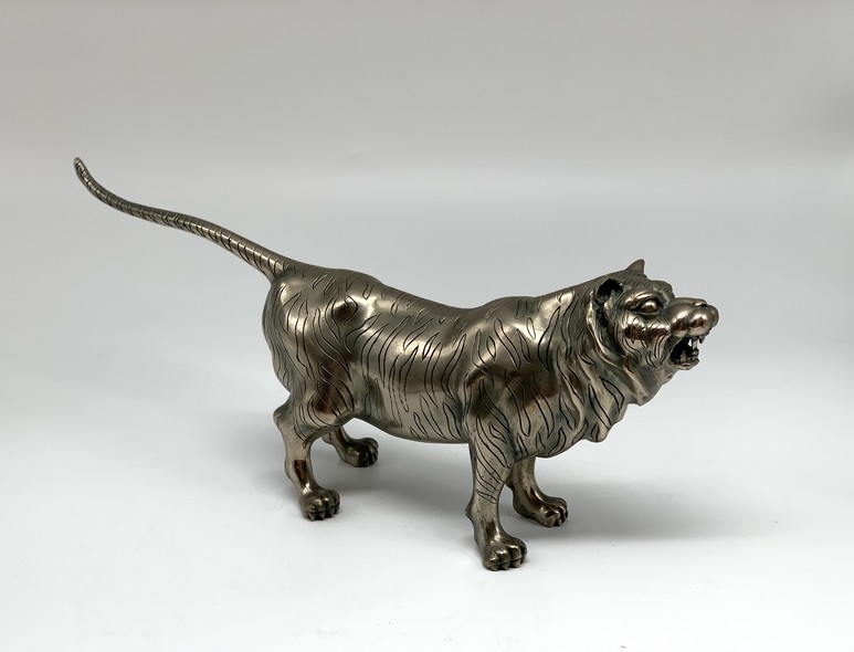 Antique sculpture "Tiger"
